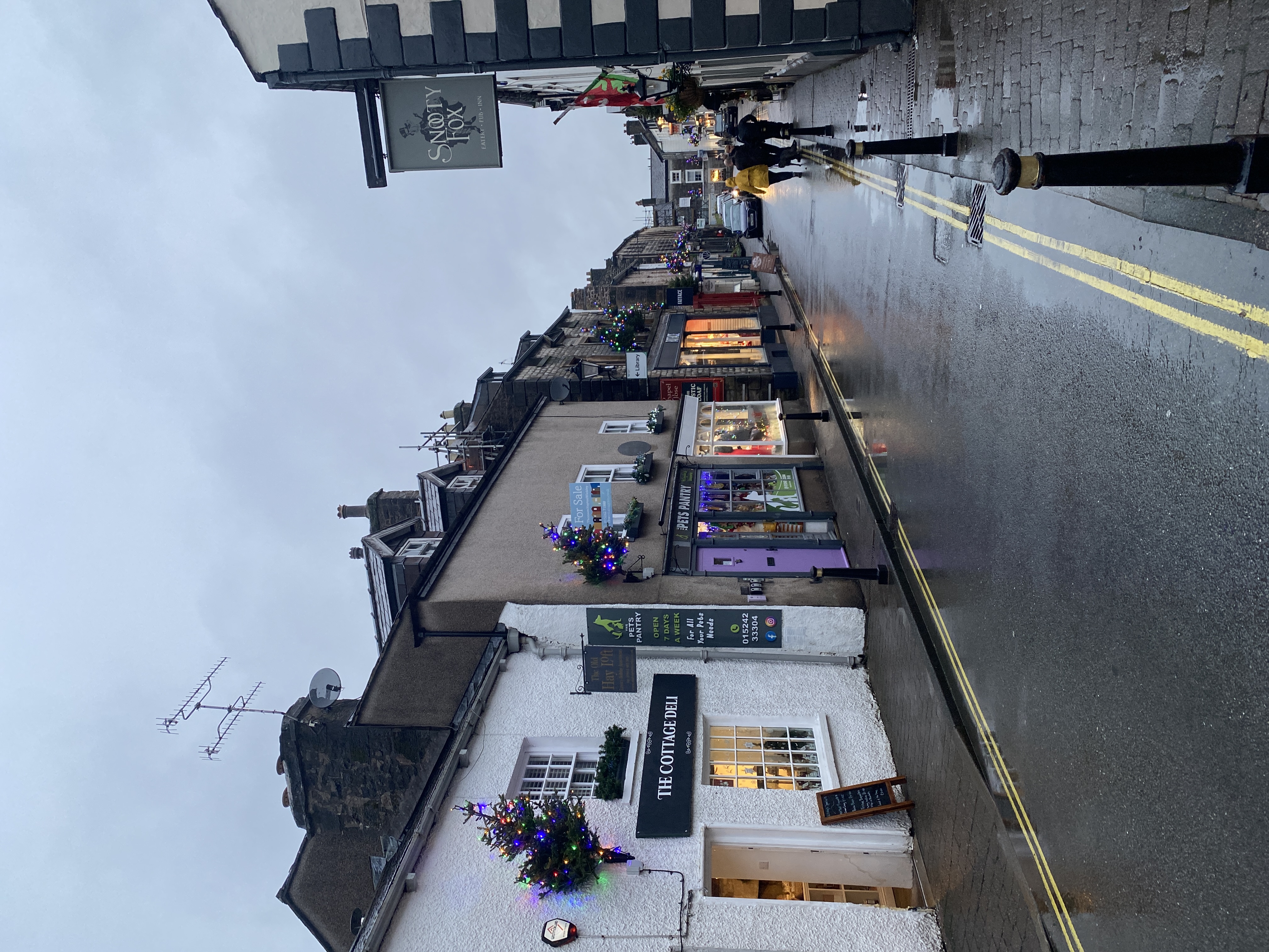 A street in Kirby Lonsdale.