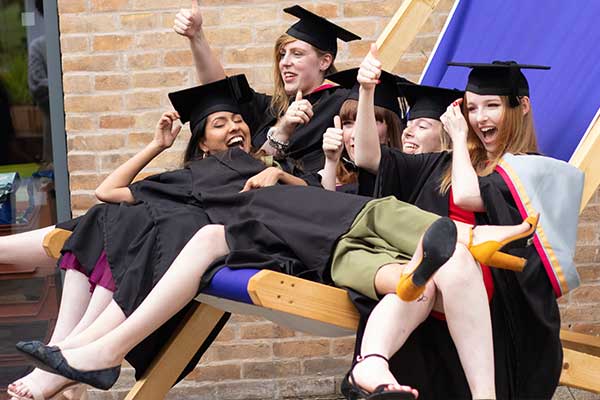 Students on the Windermere cruise