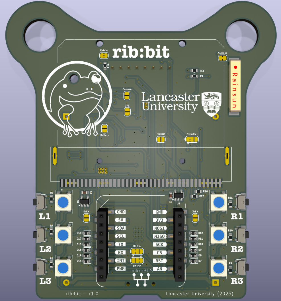 Rib:bit board in development
