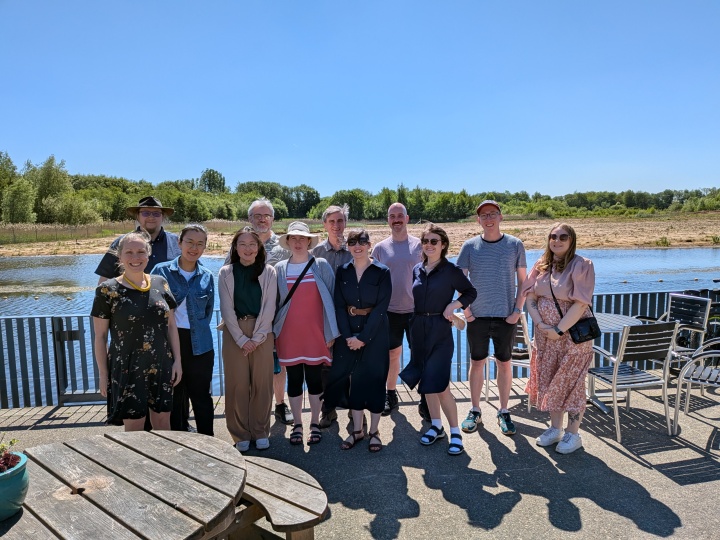 The Reimagining Research Practices Team at Brockholes in 2025