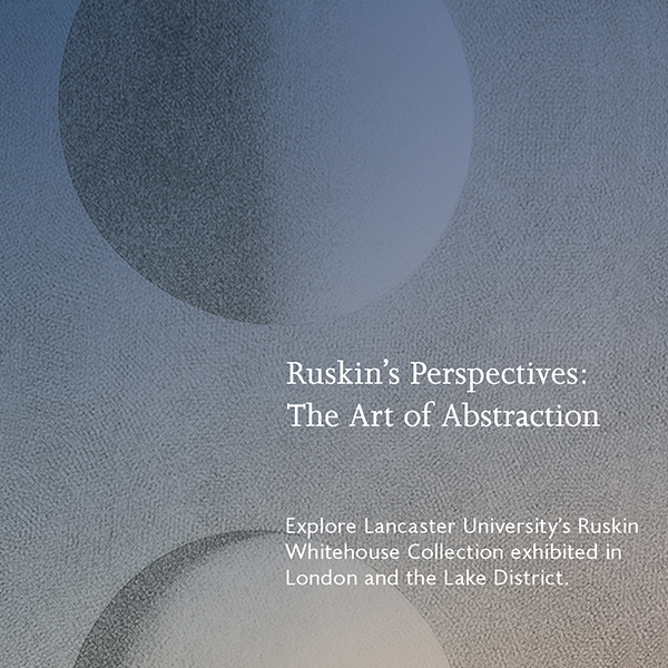 Cover of Ruskin's Perspectives: The Art of Abstraction exhibition catalogue (detail)