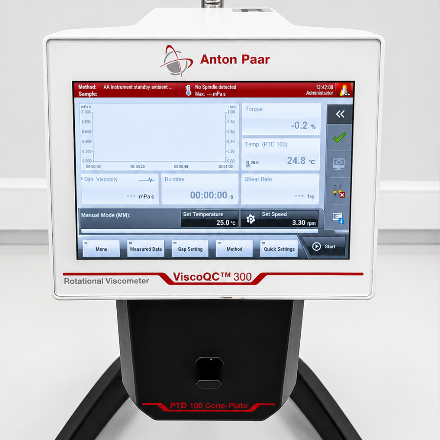 Viscometer (Anton Paar ViscoQC 300-R)