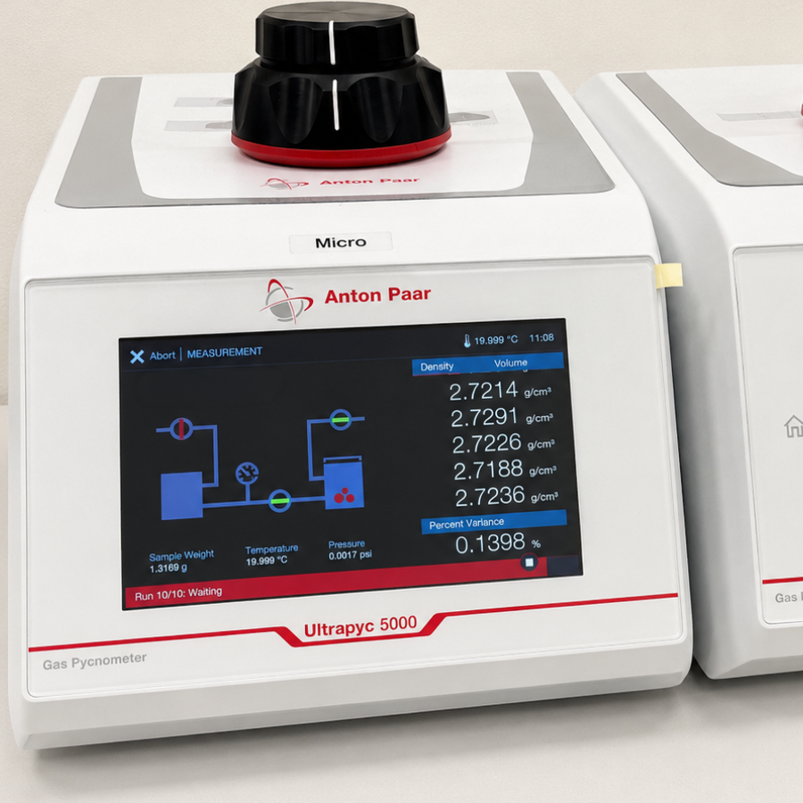 Anton Paar Ultrapyc 5000 and 5000 Micro gas pycnometers