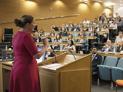 A lecture at Lancaster University