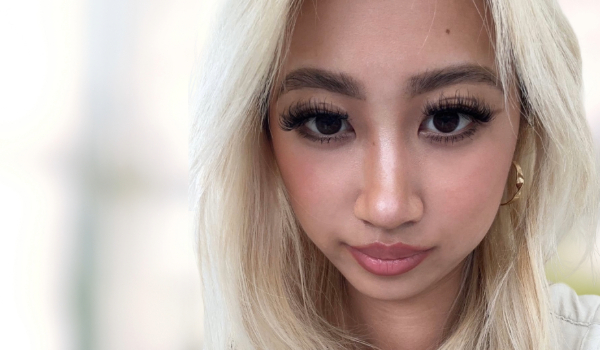 Close-up of student Freya Lehan Shi